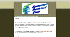 Desktop Screenshot of edmontonrocketry.net